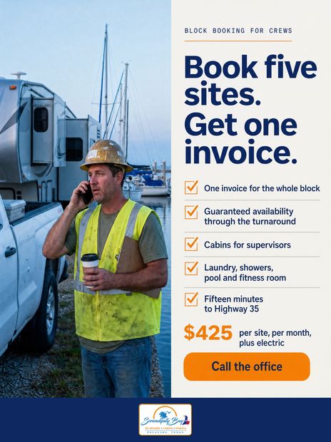 Book five sites, get one invoice