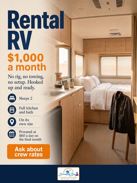 Rental RV, no rig needed